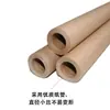 Rollo de Papel Kraft de Pulpa de Madera Original con Tubo, Caja de Regalo Multicolor, Caligrafía, Pintura, Ramo de Flores, Estilo Bosque, Ecológico, Papel de Regalo Biodegradable