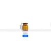 Frasco de Vidrio Marrón para Solución Líquida, Frasco Transparente con Tapa de Presión de 2-30 ml, Frasco para Medicamento en Polvo Liofilizado, Ampolla