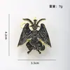 Nuevo broche de metal lindo de dibujos animados de comercio exterior, pin de insignia de aleación personalizado de moda ins japonesa para mujer