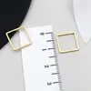 Pequeño Colgante de Estrella de Cinco Puntas Hueca Geométrica de Acero Inoxidable Dorado Electrochapado al Vacío Accesorios para Joyería de Collar DIY