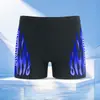 Cueca de Natação Masculina Anti-constrangimento Calça de Natação Moda Masculina 2026 Novo Estilo Boxer Briefs Tamanho Grande Roupa de Banho Profissional para Corrida Atacado