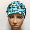 Amazon Gorro de Toalla Impreso a Color para Cabello Largo Gorro de Natación Impermeable para Playa para Mujer Gorro Elástico Impreso para Cabello Largo de Adulto