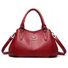 2026 Bolsa Feminina Transfronteiriça Simples Moda Meia-idade Grande Capacidade Ombro Transversal Bolsa de Mão Retro Bolsa de Mãe