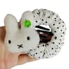 Pinza para el Cabello Plana Sin Costuras de Cero Presión de Conejo Miffy para Mujer, Segura y No Dolorosa, Pinza para el Cabello de Puntos, Accesorio para el Cabello Sin Presión para Deportes