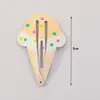 Clip para el pelo de metal con diseño de animal de dibujos animados lindo clip para el pelo de fruta clip bb de color clip para el pelo lindo para niños clip para el borde del flequillo