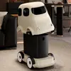 Papelera Creativa de Autobús para Bebés para el Hogar, Cubo de Basura Decorativo Lindo, Papelera con Forma para Sala de Estar y Cocina, con Ruedas y para Espacios Estrechos