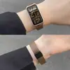 Modelo Nuevo de Fábrica Adecuado para Pulsera Huawei 8/9/10 Hebilla Magnética Correa de Cuero Pulsera Xiaomi 8/ 10% de descuento Correa Apilada