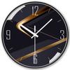 [8 pulgadas 20cm] reloj de pared sala de estar reloj simple silencioso reloj moderno de moda personalidad creativa reloj de lujo ligero