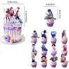 Ventas Directas de Fábrica Punto de Venta Caza de Brujas Tema Fiesta de Cumpleaños Decoración Set Colgante de Bandera Globo de Cumpleaños Pastel