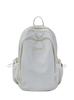 Mochila Leve e Fresca de Cor Sólida Estilo Coreano Versátil Mochila Escolar Estudante Universitário Estudante do Ensino Fundamental Estudante do Ensino Médio Mochila Casual