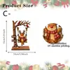 Figurillas de madera de Papá Noel y muñeco de nieve, superventas transfronterizos, perfectas para crear una atmósfera navideña festiva como decoración de escritorio