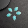 Joyería de Piedra Popular de Europa y América El Más Vendido de Amazon Collar con Colgante Bordeado de Múltiples Materiales de Jade Cristal Rosa