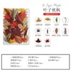 Flores Secas DIY Embossed DIY Pacote de Material Embossado Petal de Foto Marcador de Página Cola de Flor Real Folhas Secas Espécime de Planta