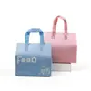 Bolsa aislante de papel de aluminio impermeable y resistente al desgaste, bolsa de embalaje especial para té de leche y bebidas de moda en internet para entrega, personalización transfronteriza