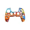 Cubierta protectora para mando de PS5 Cubierta de silicona camuflada para PS5 Piel con proceso de transferencia de agua para la mano Cubierta protectora para PS5