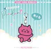 Comercio Exterior Wholesale Llaveros Acrílicos DIY Dibujos Animados Lindos Colgantes de Animales Pequeños Accesorios Decorativos Dijes para Bolsos