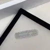 Versión Coreana 2025 Nuevos Accesorios para el Cabello al por Mayor para Mujer Pinza para el Cabello Simple con Borde de Cristal Strass Lazo Corazón Cuadrado Bb