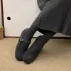 Zapatos de mujer para aumentar la altura, de felpa gris forrada de pelo, para uso en exteriores, otoño e invierno 2026, combinados con vestidos, flats Mary Jane de noche