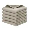 Paño de Limpieza de Tejido de Punto por Urdimbre Cepillado de Microfibra, Engrosado, Altamente Absorbente, Sin Pelusa, Paño de Limpieza para el Hogar, Paño de Limpieza Específico para Cocina