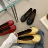 Zapatos de trabajo negros para mujer con suela blanda, zapatos de cuero profesionales para oficina, zapatos para entrevistas para asistentes de vuelo, zapatos planos cómodos y antideslizantes para hotel