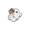 Desejo transfronteiriço broche de Halloween bonito fantasma abóbora desenho animado distintivo máscara de terror corsage fivela de cintura