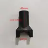 Acessórios plásticos de garfo deslizante universal para portas retráteis elétricas, clipe guia de trilho guia de porta, clipe em forma de Y, deslizador de aço inoxidável