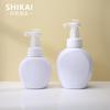 Botella de 500 ml de Desinfectante de Manos Botella Recargable de 300 ml de Mousse Espumoso con Presión Botella Blanca para Limpiador Facial Botella de Plástico para Cuidado