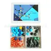 3113 Modelo de Estructura Molecular Orgánica e Inorgánica Bolas y Palitos de Construcción Molecular Molecular 3D Suministros Químicos