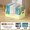 Caja de almacenamiento de libros debajo de la mesa, polea para mochila escolar, caja de libros móvil para aula de estudiantes, caja de almacenamiento de libros de escritorio, estantería