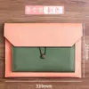 Bolsa de Documentos de Cuero A4, Bolsa para Archivos, Bolso de Mano, Organizador de Archivos, Maletín de Negocios Engrosado, Logo Personalizado