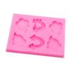 Molde de Fondant para Pastel Molde de Arcilla Molde de Pegamento Molde de Chocolate Molde de Silicona de Dibujos Animados Nube Arcoíris