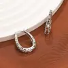 Pendientes Coreanos Huecos con Forma de Flor de Alta Venta Moda Europea y Americana Pendientes Retro Exagerados Versátiles para Mujer Venta Directa de Fábrica de Joyería