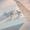 Pendientes de Perla de Abeja y Circonita Luz Avanzada Lujo Nicho Sentido del Diseño Pendientes Moda Elegante Diamante Pendientes Exquisitos