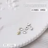 Accesorios al por mayor para Nail Art Diamante Transparente de Fondo Puntiagudo Super Flash Gran Corazón Torcido Hacha Gota de Agua Cuadrado Gordo Mariposa Diamante Blanco Accesorios para Uñas