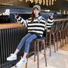 Ropa para niños, venta al por mayor, suéter para niñas, otoño nuevo, top coreano de manga larga para niños grandes, tendencia de ocio de moda para niños