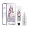 Crema de tinte para el cabello personalizada OEM, tinte para el cabello de dosis única empaquetado individualmente en un peine, fábrica de productos químicos diarios y cuidado personal OEM y marca privada