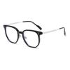 Gafas ultraligeras coreanas de color té frío, montura cuadrada para niñas, gafas para miopía, gafas para miopía Cyber Celebrity, lisas y sin rostro.