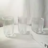 Taza Creativa de Café Cold Brew con Hielo Americano, Vaso de Vidrio Transparente en Forma de U, Taza Grande de Vidrio para Jugos y Bebidas, Taza de Agua