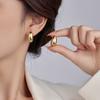 Pendientes Colgantes de Metal Más Vendidos de Amazon Pendientes Irregulares Brillantes Que No Se Desvanecerán Durante Mucho Tiempo Pendientes Transfronterizos Venta al Por Mayor