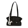Bolso tote de lunares de nicho estilo coreano para mujer, nuevo modelo 2026, bolso de mano de gran capacidad, bolso de hombro versátil para el trabajo