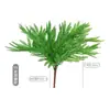 Decoración de pared de planta de helecho verde simulación Amazon directo de fábrica flores hojas verdes Helecho Hierba persa en maceta