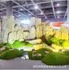 Rocalla artificial grande de resina hecha a medida para paisajismo de jardines exteriores, se puede imprimir en 3D