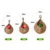 Bolsillo de Malla para Almacenamiento de Gota de Agua Tejido Transfronterizo Bolsillo de Malla para Frutas Decorativo Tejido Bohemio Bolsillo de Malla Tipo Nido de Pájaro