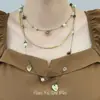 2025 Nuevo Sueño Regreso al Siglo XIX Collar Corazón Nueva Cadena Clavicular Retro Antigua Collar Femenino Versátil