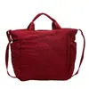 Otoño e Invierno nueva bolsa de mano bolsa de mensajero para estudiante de clase bolso de mano para ir al trabajo bolsa de algodón rombos bolsa grande bolsa de mensajero