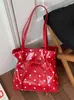 Bolso de mujer de moda, nuevo modelo 2026, bolso de mano versátil para el día a día, estilo casual simple de lunares, bolso cruzado tipo cubo de moda