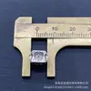 Xizang Plata Nuevo Estilo Chino Candado de Fortuna de Plata Antigua Patrón de Nube Cuentas Espaciadoras Plata Pura Hueco Estilo Étnico Accesorios para Pulsera DIY