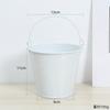 Doces Cor Ferro Pequeno Balde Lay Ferro Praia Balde de Armazenamento Balde Pequeno Balde de Flores DIY Criativo Suculento Pote Balde Decorativo de Mesa