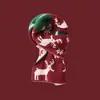 Regalo de Navidad Bufanda de Lana Tejida Estilo Japonés para Mujer Otoño e Invierno Versión Coreana Larga Gruesa Versátil Bufanda Regalo de Moda para Novia