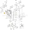 Montagem do Carregador Mitsubishi Heavy Industries S12R-Pta 04343-58400 24V-30A